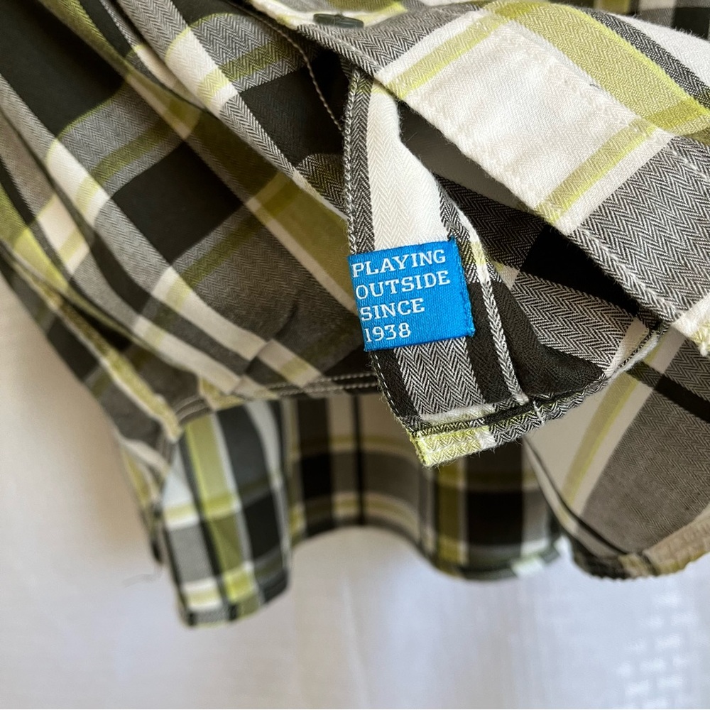 Columbia Plaid Flannel Button Up Long Sleeve Shirt Multi Colored Size XXL - Picture 8 of 13